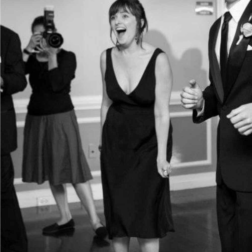 Silk Little Black Dress by J Crew